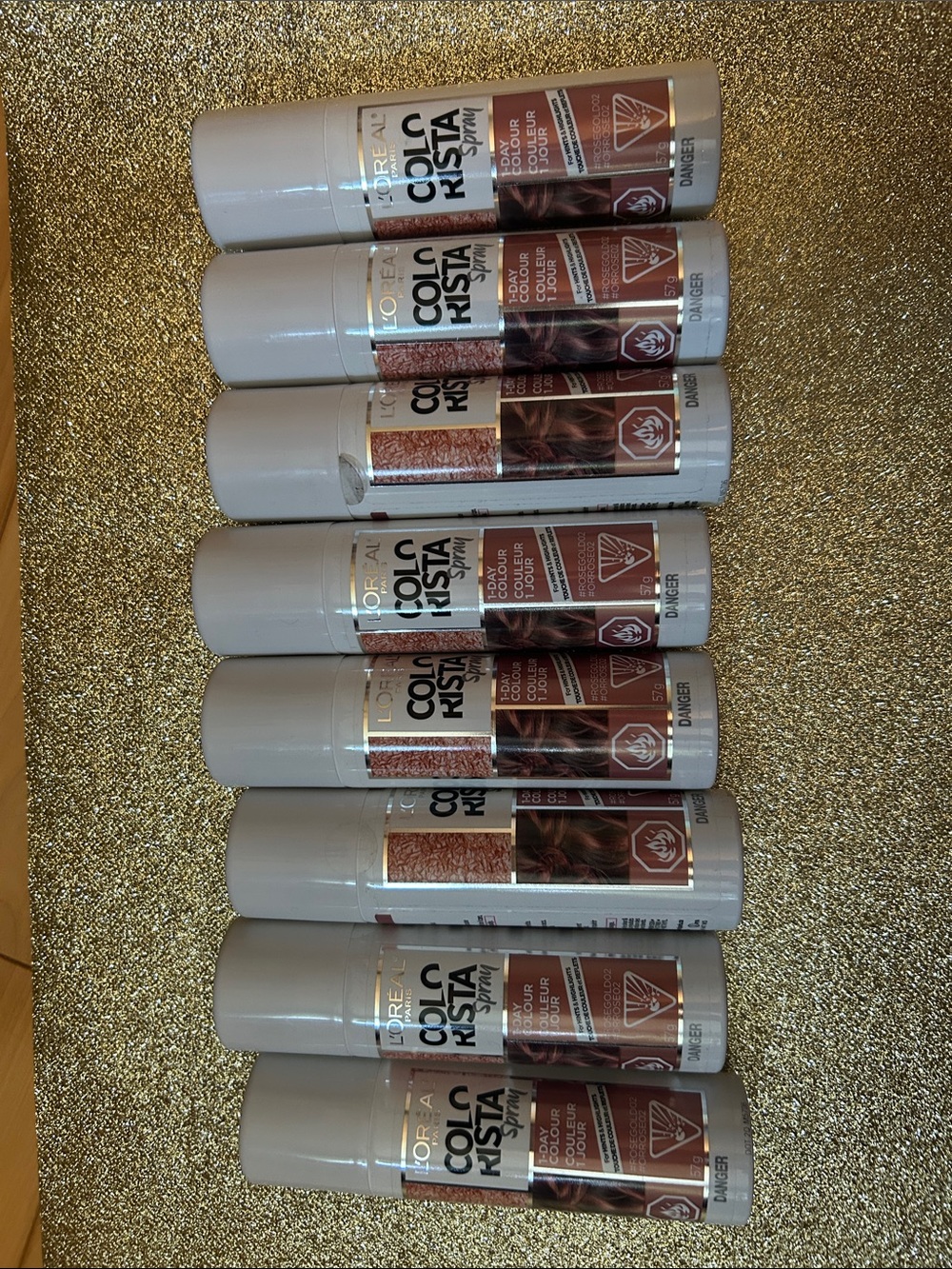 L'Oreal Colorista Temporary Spray - Rose Gold Shade